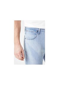 Wrangler - WRANGLER STRAIGHT MĘSKIE SPODNIE JEANSOWE JEANSY BLEACH W10TM6X9E