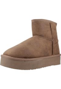 CONGUITOS - Buty BREAK & WALK AUSTRALINA ZIPPER Brązowy. Kolor: brązowy. Materiał: tkanina. Styl: sportowy. Sport: turystyka piesza