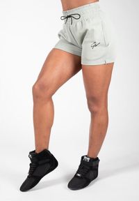 GORILLA WEAR - Pixley SweatSzorty ight Zielony. Kolor: zielony. Sport: fitness