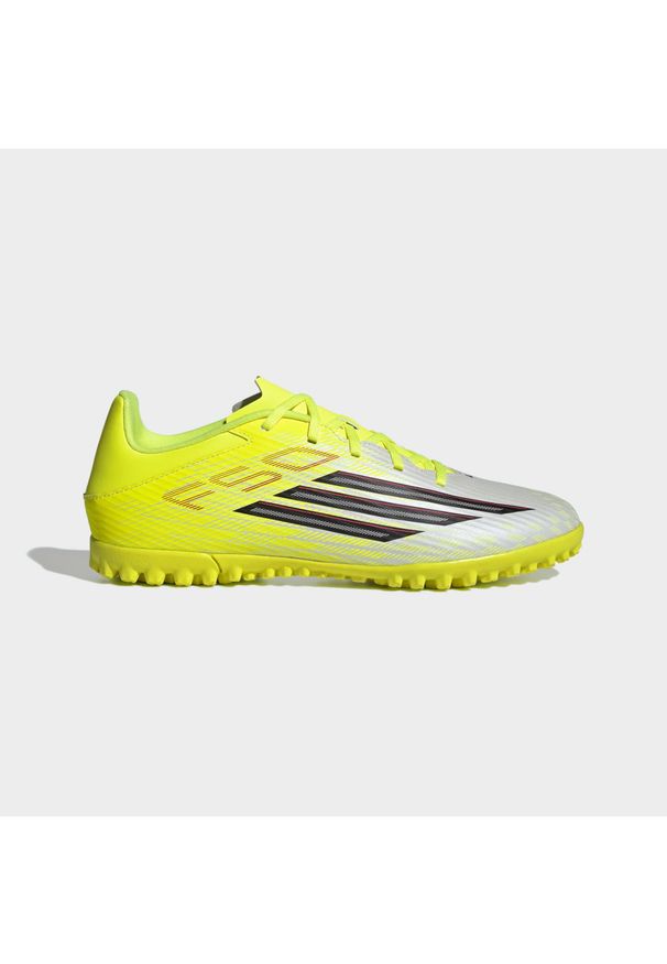 Adidas - Buty piłkarskie ADIDAS F50 Club Turf. Kolor: żółty. Sport: piłka nożna