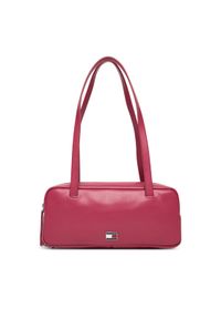 Tommy Jeans Torebka Tjw City Shoulder Bag AW0AW18075 Czerwony. Kolor: czerwony. Materiał: skórzane #1