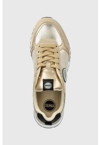 Colmar sneakersy silver kolor złoty. Nosek buta: okrągły. Zapięcie: sznurówki. Kolor: złoty. Materiał: guma. Obcas: na platformie #2