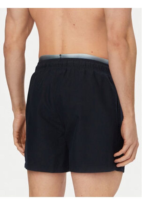 Emporio Armani Szorty sportowe EM000686 AF20432 UB102 Granatowy Regular Fit. Kolor: niebieski. Materiał: syntetyk. Styl: sportowy