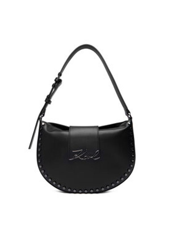 Karl Lagerfeld - KARL LAGERFELD Torebka B1W30198 Czarny. Kolor: czarny. Materiał: skórzane