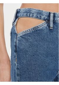 Calvin Klein Jeans Jeansy Authentic Slim Straight Cut Out J20J222433 Niebieski Slim Fit. Kolor: niebieski