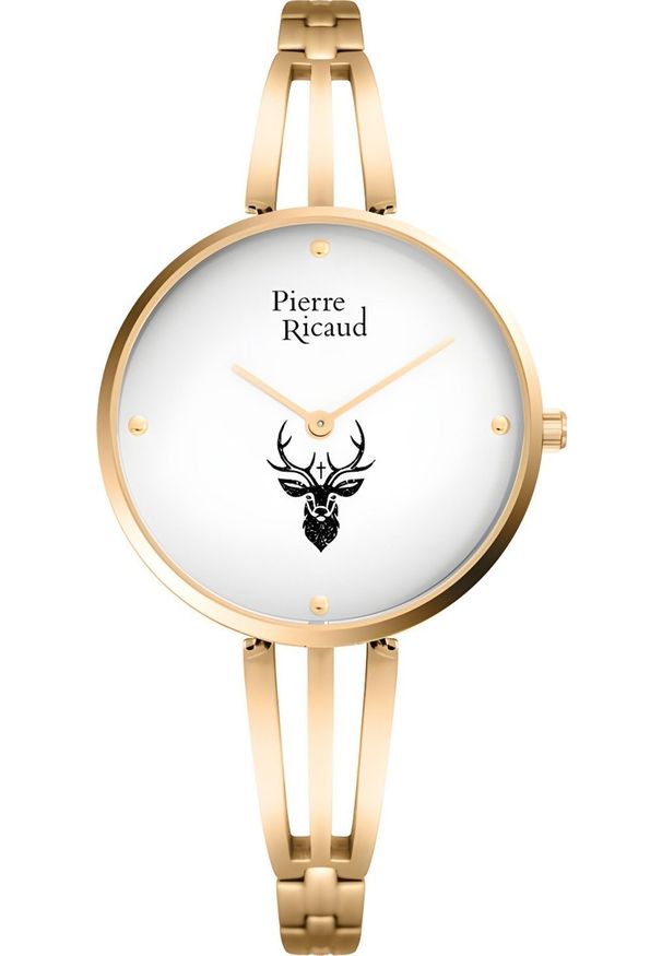 Zegarek Pierre Ricaud Zegarek damski Pierre Ricaud P22091.1143QRE złoty. Kolor: złoty