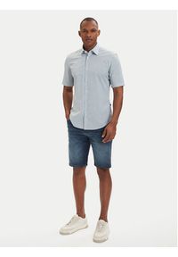 BOSS Koszula Rash 50559628 Niebieski jasny Regular Fit. Kolor: niebieski. Materiał: bawełna #3