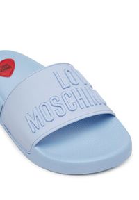 Love Moschino - LOVE MOSCHINO Klapki JA28052G0MI15712 Niebieski. Kolor: niebieski