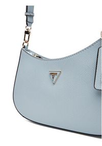 Guess Torebka Noelle II HWZG96 72180 Niebieski. Kolor: niebieski. Materiał: skórzane #4