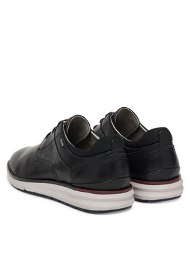 Pikolinos Półbuty Manacor M1A-4276C1 Czarny. Kolor: czarny. Materiał: skóra