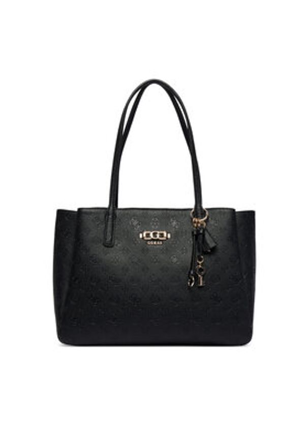 Guess Torebka Anise HWPD99 16230 Czarny. Kolor: czarny. Materiał: skórzane