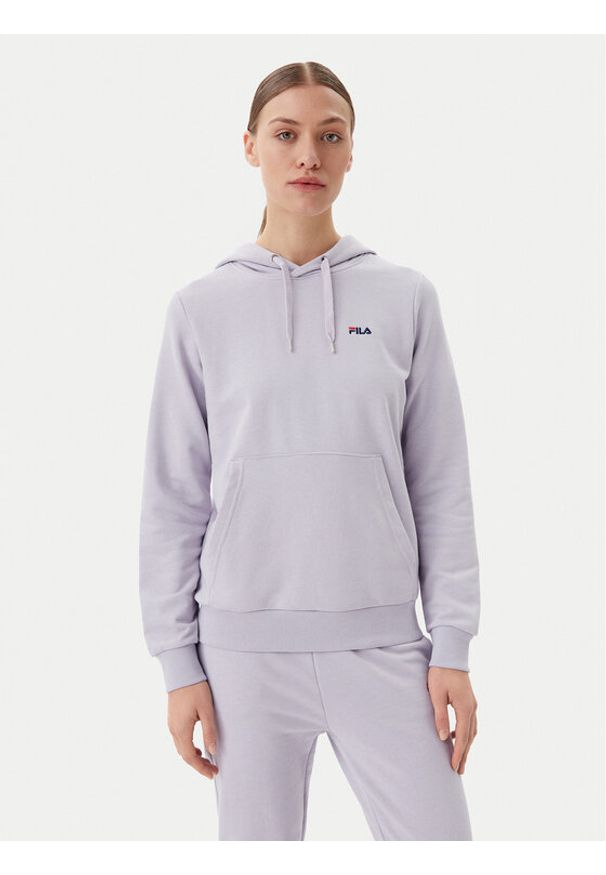 Fila Bluza Lierna FAW1054 Fioletowy Regular Fit. Kolor: fioletowy. Materiał: bawełna