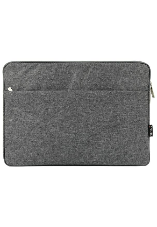 Etui Accura Lily etui 15-16'' ciemnoszary. Kolor: szary