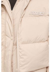 Miss Sixty kurtka puchowa damska kolor beżowy zimowa. Okazja: na co dzień. Kolor: beżowy. Materiał: puch. Sezon: zima. Styl: casual #3
