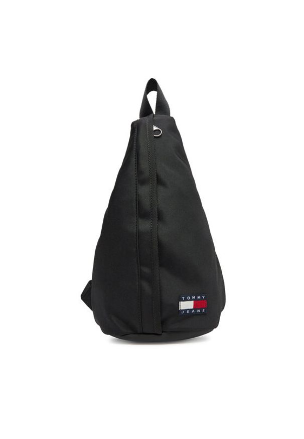 Tommy Jeans Plecak Tjm Ess Daily Sling Bag AM0AM13391 Czarny. Kolor: czarny. Materiał: materiał