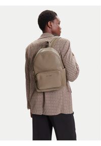 MICHAEL Michael Kors Plecak Tanner 30T5GTNB2L Beżowy. Kolor: beżowy. Materiał: skóra #1