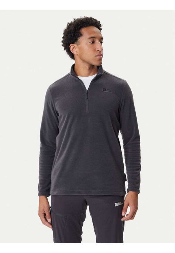 Jack Wolfskin Polar Taunus Hz 1709522 Szary Regular Fit. Kolor: szary. Materiał: syntetyk