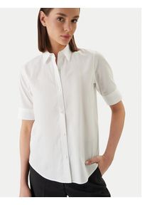 Hugo - HUGO Koszula 50540156 Biały Regular Fit. Kolor: biały. Materiał: bawełna #6