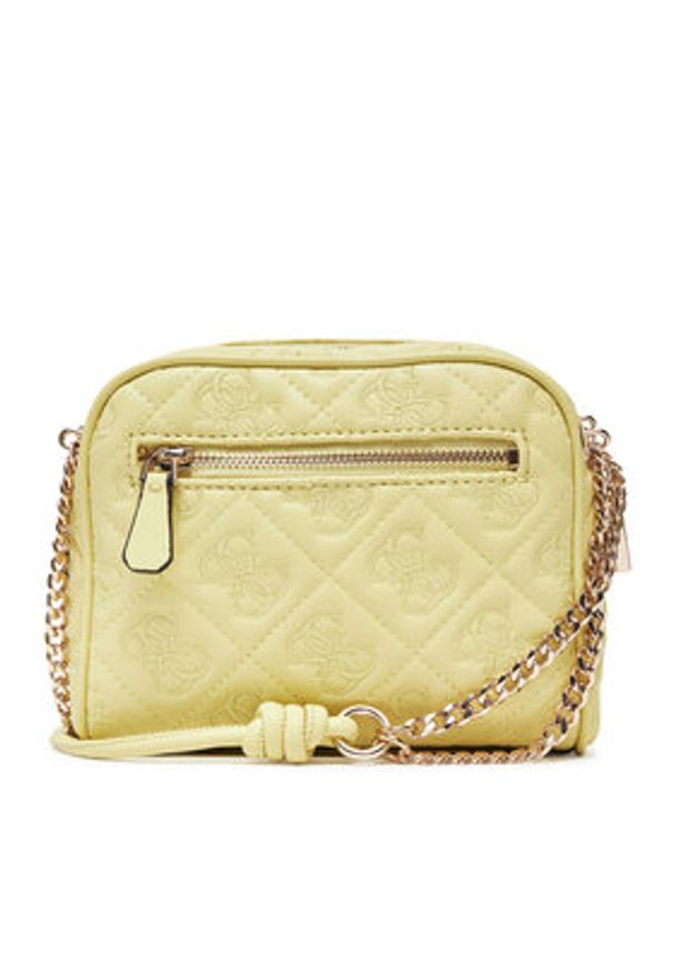 Guess Torebka 176299 Żółty. Kolor: żółty. Materiał: skórzane