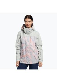 Roxy - Kurtka snowboardowa damska ROXY Jetty Block. Kolor: szary. Sport: snowboard