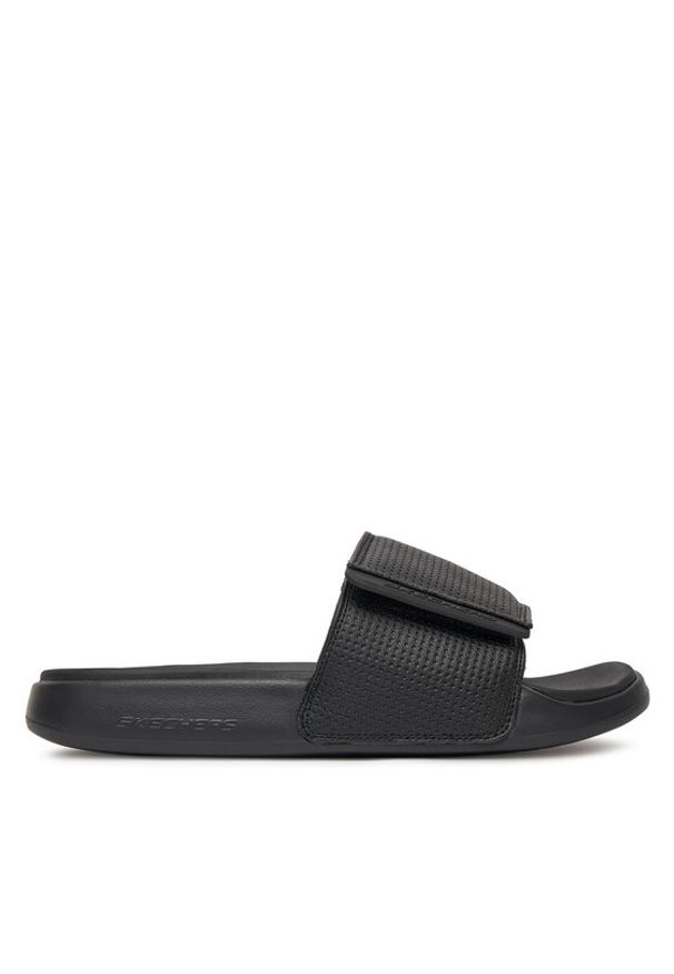 skechers - Skechers Klapki Gambix 2.0- 51729/BBK Czarny. Kolor: czarny. Materiał: syntetyk