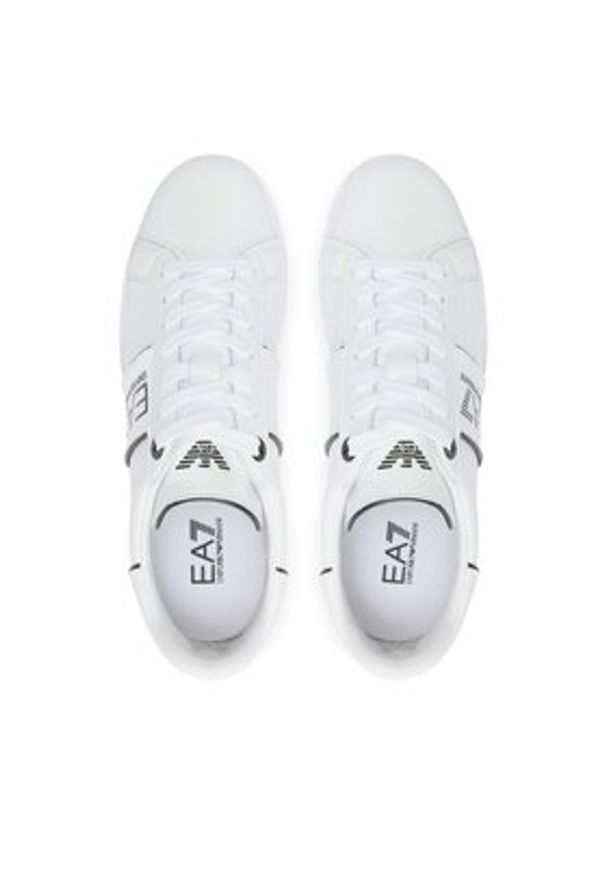 EA7 Emporio Armani Sneakersy X8X102 XK346 D611 Biały. Kolor: biały. Materiał: skóra