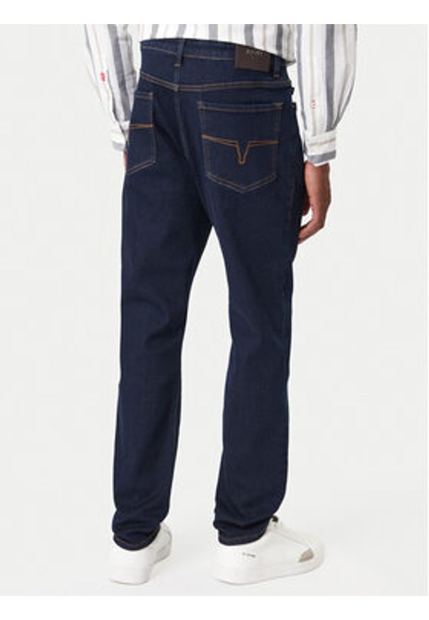 JOOP! Jeans Jeansy Stephen 30033382 Granatowy Slim Fit. Kolor: niebieski