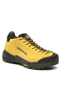 Zamberlan Trekkingi 217 Free Blast Gtx GORE-TEX Żółty. Kolor: żółty. Materiał: zamsz, skóra