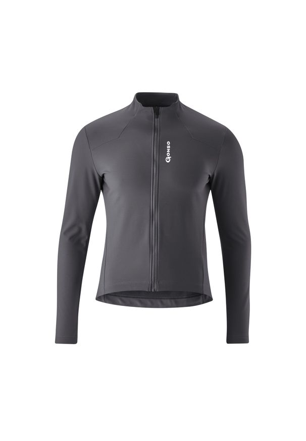 GONSO - Dżersej z długim rękawem Gonso Sitivo. Kolor: szary. Materiał: jersey. Długość rękawa: długi rękaw. Długość: długie. Sport: kolarstwo