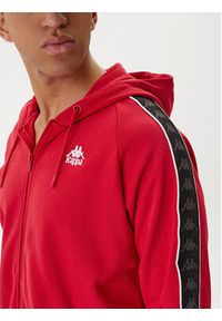 Kappa Bluza Banda Zamin 3 331U3ZW Czerwony Regular Fit. Kolor: czerwony. Materiał: bawełna #4