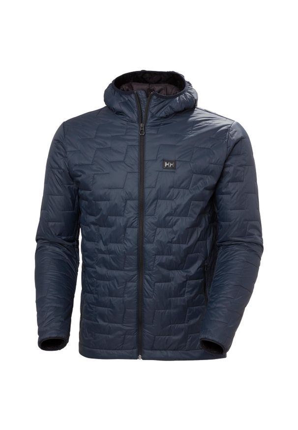 Wodoodporna kurtka z izolowanym kapturem Helly Hansen Lifaloft. Kolor: niebieski. Sport: narciarstwo