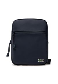 Lacoste Saszetka M Flat Crossover Bag NH3308LV Niebieski. Kolor: niebieski. Materiał: materiał #1