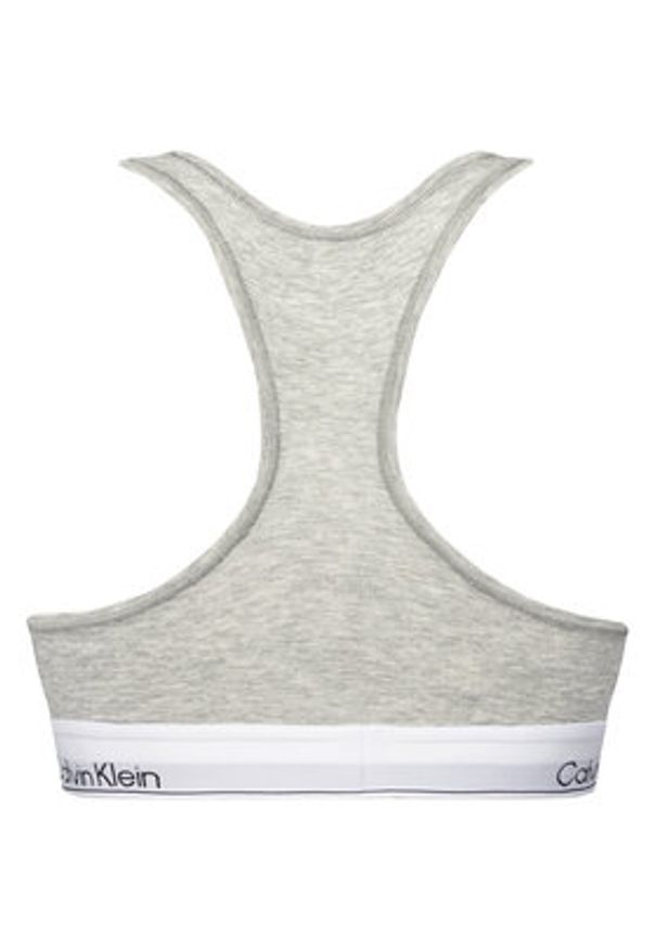Calvin Klein Underwear Biustonosz top LV00QF8493 Szary. Kolor: szary. Materiał: bawełna