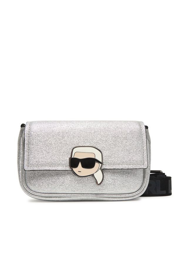 Torebka Karl Lagerfeld Kids. Kolor: srebrny
