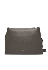 Furla Torebka Nuvola S Crossbod WB01275 HSF000 CN 4283S 1007 Szary. Kolor: szary. Materiał: skórzane