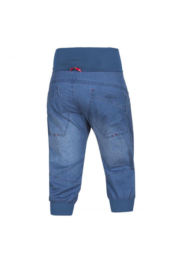 OCUN - Spodenki wspinaczkowe damskie Ocun Noya Short Jeans. Kolor: niebieski. Materiał: jeans