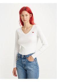 Levi's® T-Shirt Baby Tee A48910001 Biały Slim Fit. Kolor: biały. Materiał: bawełna #2