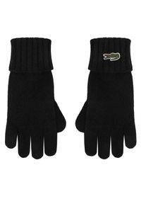 Lacoste Rękawiczki RV0452 Czarny. Kolor: czarny. Materiał: wełna #1