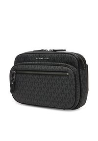 MICHAEL Michael Kors Saszetka nerka Hudson 33H0LHDY1B Czarny. Kolor: czarny. Materiał: skóra #4