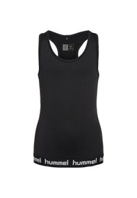 Dziecięcy tank top Hummel hmlnanna. Kolor: czarny. Materiał: poliester, jersey. Wzór: jednolity. Sport: piłka nożna #1