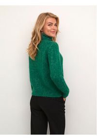 Kaffe Sweter Kaalioma Rollneck 10506946 Zielony Loose Fit. Kolor: zielony. Materiał: syntetyk