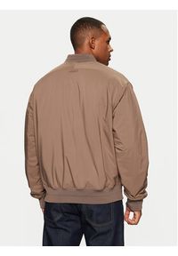 Calvin Klein Kurtka bomber Hero 00040EM567 Beżowy Regular Fit. Kolor: beżowy. Materiał: syntetyk #4