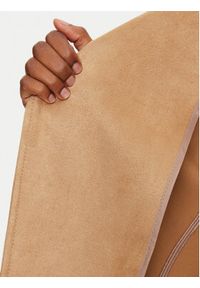 Morgan Płaszcz przejściowy 242-GARIA Beżowy Regular Fit. Kolor: beżowy. Materiał: syntetyk #5