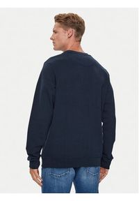 Helly Hansen Bluza Hh Logo Crew 34000 Granatowy Regular Fit. Kolor: niebieski. Materiał: bawełna #3