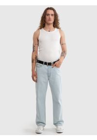 Big-Star - Koszulka męska bez rękawów biała Desor 100. Kolor: biały. Materiał: jeans, dzianina. Długość rękawa: bez rękawów. Wzór: nadruk. Sezon: wiosna, lato #4
