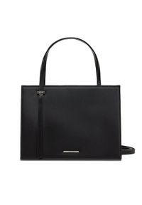 Calvin Klein Torebka Ck Square Shoulder Bag Sm K60K611358 Czarny. Kolor: czarny. Materiał: skórzane