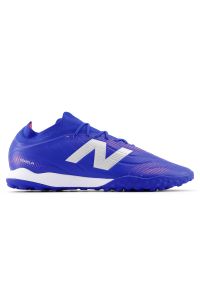 Turfy męskie New Balance TEKELA TEAM TF V5 ST3TMP5 – niebieskie. Okazja: na co dzień. Kolor: niebieski. Materiał: materiał, syntetyk, guma. Szerokość cholewki: normalna. Sezon: zima. Sport: fitness