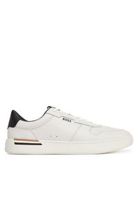 Sneakersy BOSS. Kolor: biały #1