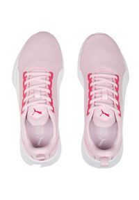 Buty dla dzieci Puma Flyer Runner Jr. Kolor: różowy. Materiał: guma, materiał, tkanina, syntetyk