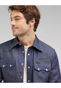 Lee - LEE 101 50'S WESTERN MĘSKA KOSZULA JEANSOWA JEANS DRY L93CGB41 112124132. Materiał: jeans #4